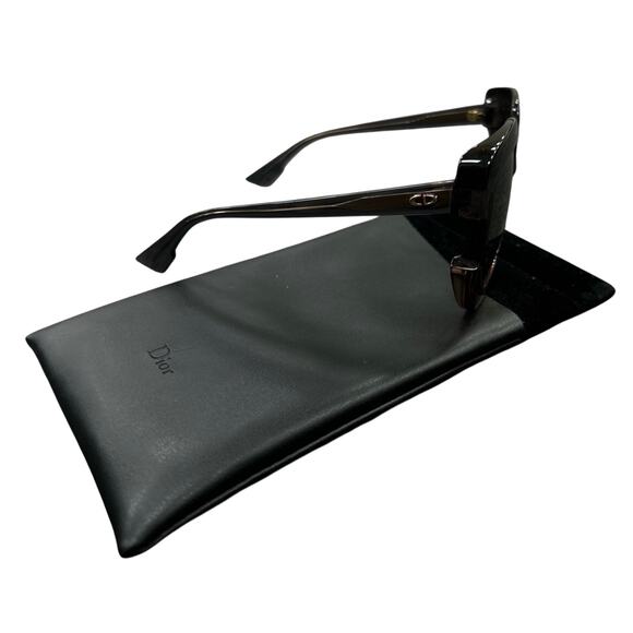 Christian Dior Women’s Sunglasses #7HHPR Oversized Gray and Peach Gradient - Picture 4 of 4